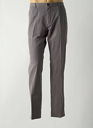 Pantalon chino țesătură poplin mărime normală gri TOMMY HILFIGER bărbat