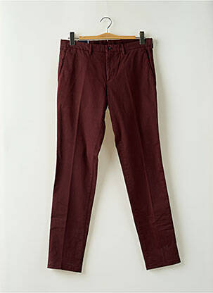 Pantalon chino țesătură poplin mărime normală violet TOMMY HILFIGER bărbat