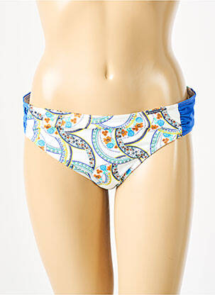 Chiloți de baie alb GRAIN DE SABLE femeie