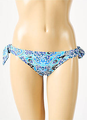 Chiloți de baie albastru GRAIN DE SABLE femeie