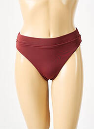 Chiloți de baie efect material satinat chiloți roșu SEAFOLLY femeie