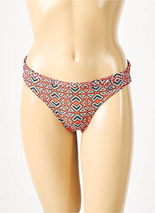 Chiloți de baie roșu GRAIN DE SABLE femeie