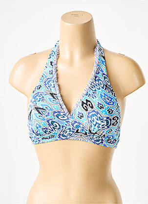 Sutien de costum de baie albastru GRAIN DE SABLE femeie