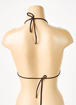 Sutien de costum de baie elasticitate top triunghiuri roz BANANA MOON femeie