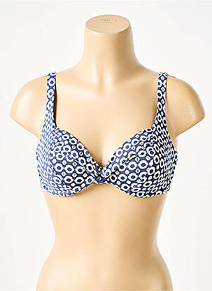 Sutien de costum de baie albastru GRAIN DE SABLE femeie