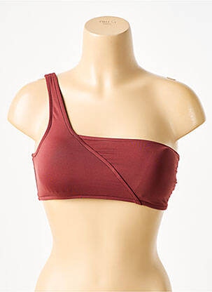 Sutien de costum de baie elasticitate top bentiță roșu SEAFOLLY femeie