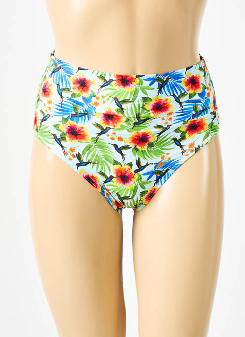 Chiloți de baie albastru GRAIN DE SABLE femeie