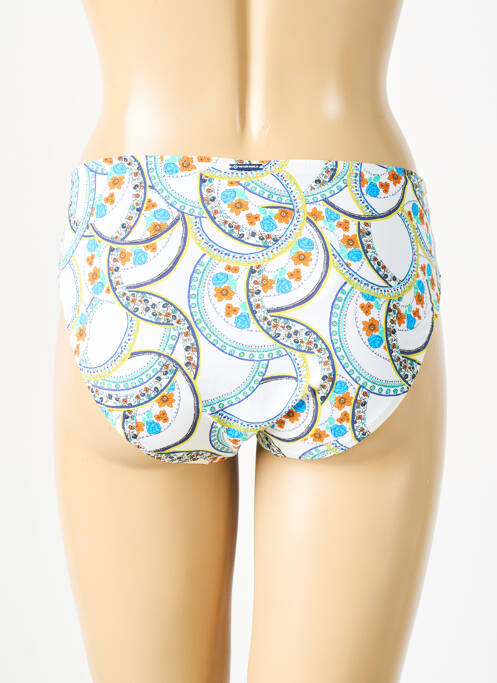 Chiloți de baie alb GRAIN DE SABLE femeie