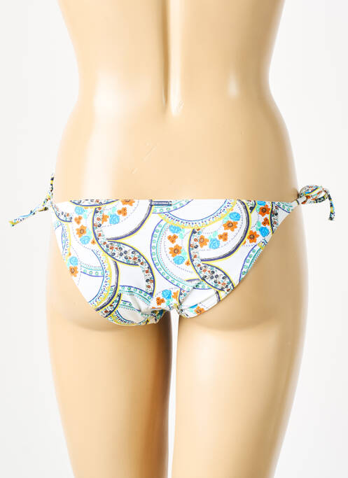 Chiloți de baie alb GRAIN DE SABLE femeie