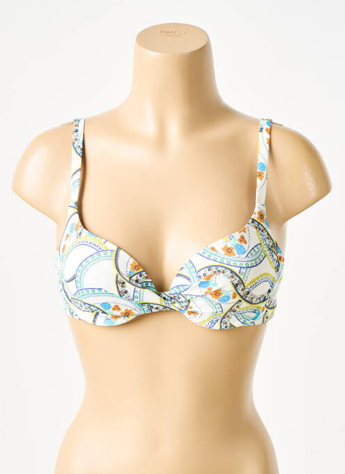 Sutien de costum de baie alb GRAIN DE SABLE femeie