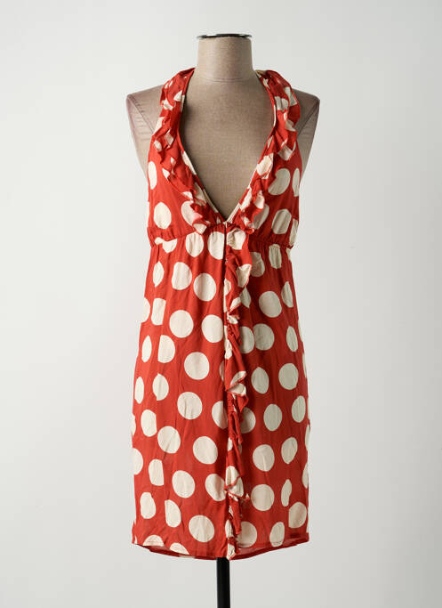 Rochie scurtă portocaliu LULI FAMA femeie