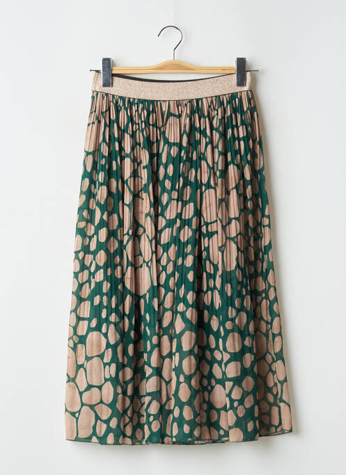 Fustă midi verde BY COCO femeie