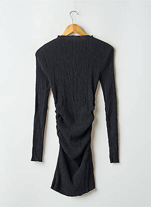 Rochie scurtă mâneci lungi mâneci lungi gri ZARA femeie