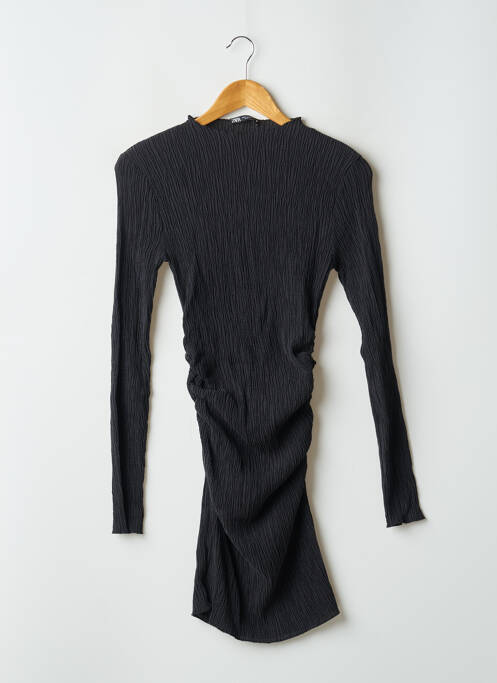 Rochie scurtă gri ZARA femeie