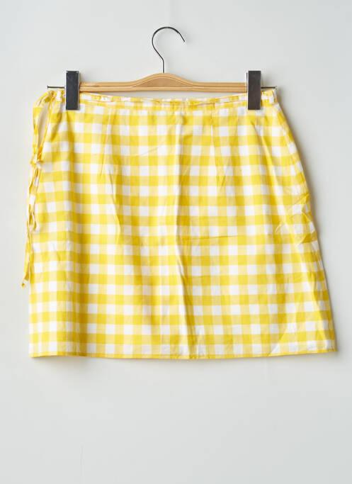 Fustă scurtă galben BALZAC femeie