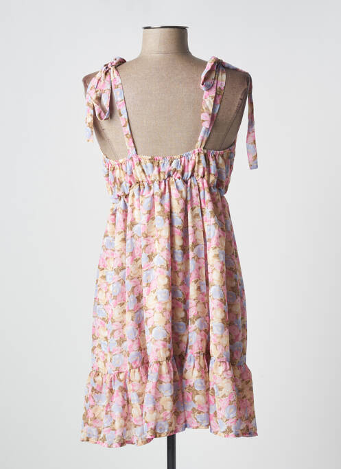 Rochie scurtă roz LILIE ROSE femeie