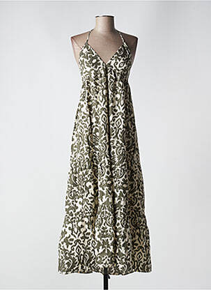 Rochie lungă verde GOA femeie