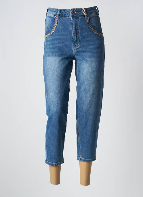 Blugi cu croială slim albastru GIOYA & CO femeie