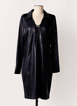 Rochie midi negru EVA KAYAN femeie