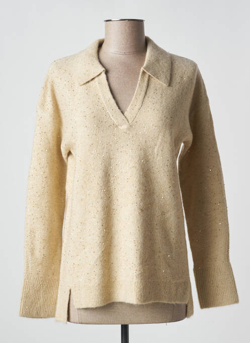 Pulover bej ANANKE femeie