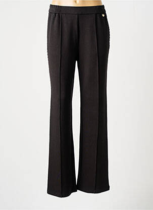 Pantalon evazat elasticitate mărime normală negru LOLA CASADEMUNT femeie
