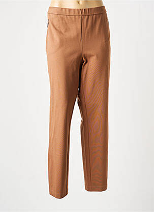 Jegging țesătură jersey mărime normală maro ADELINA BY SCHEITER femeie