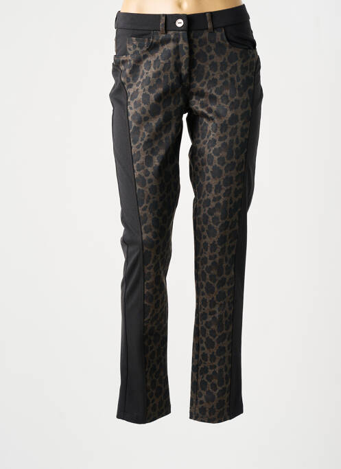 Pantalon slim maro MERI & ESCA femeie