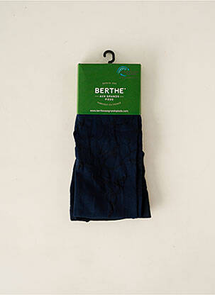 Colanți albastru BERTHE AUX GRANDS PIEDS femeie