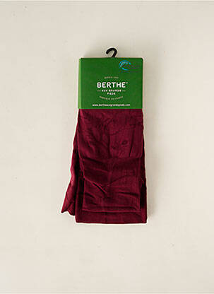 Colanți roșu BERTHE AUX GRANDS PIEDS femeie