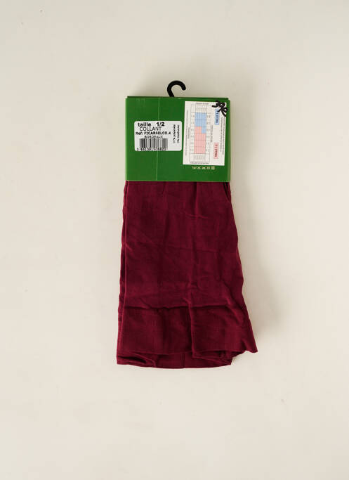 Colanți roșu BERTHE AUX GRANDS PIEDS femeie