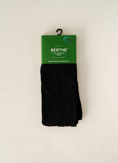 Colanți negru BERTHE AUX GRANDS PIEDS femeie