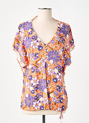 Top portocaliu MERI & ESCA femeie