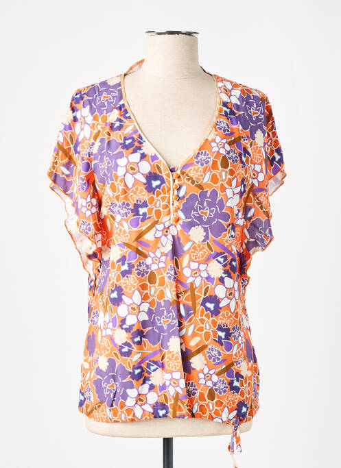 Top portocaliu MERI & ESCA femeie