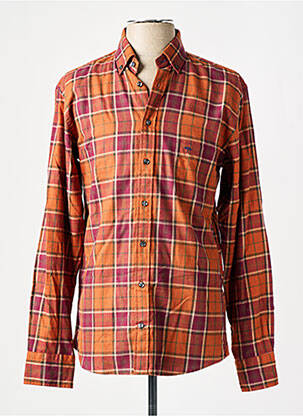 Cămașă cu mâneci lungi maro FYNCH-HATTON bărbat