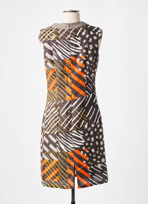 Rochie midi maro GUY DUBOUIS femeie