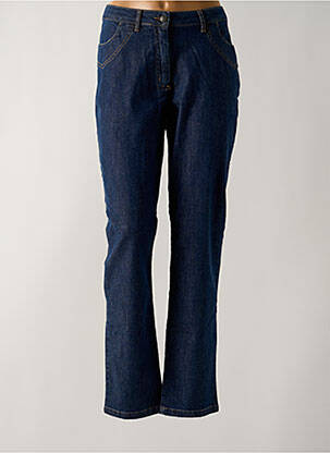 Blugi cu croială dreaptă albastru MERI & ESCA femeie