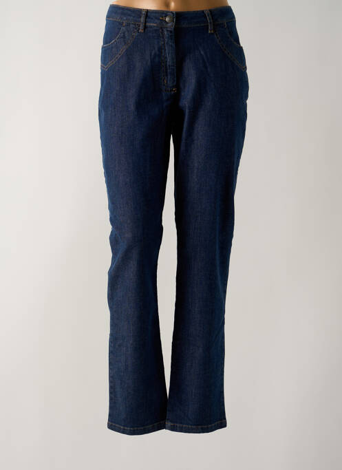 Blugi cu croială dreaptă albastru MERI & ESCA femeie