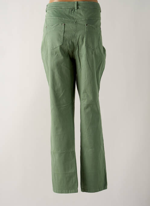 Pantalon drept verde GUY DUBOUIS femeie