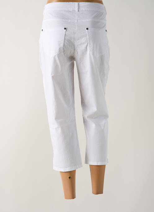 Pantalon trei sferturi alb GUY DUBOUIS femeie