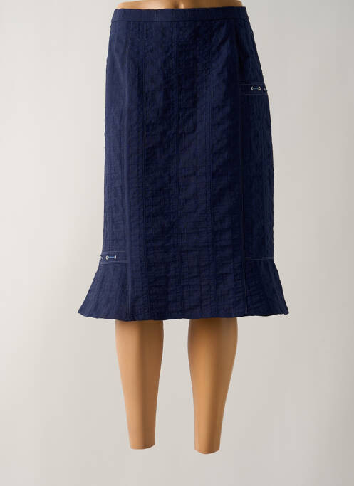Fustă midi albastru GUY DUBOUIS femeie