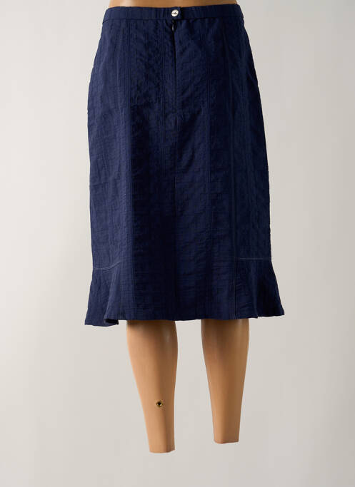 Fustă midi albastru GUY DUBOUIS femeie