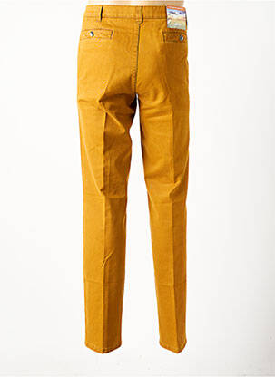 Pantalon slim buzunare galben MEYER femeie