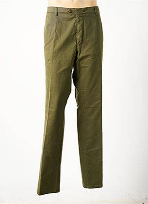 Pantalon drept croială dreaptă verde MEYER bărbat