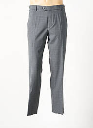 Pantalon drept țesătură melanj mărime normală gri MEYER homme