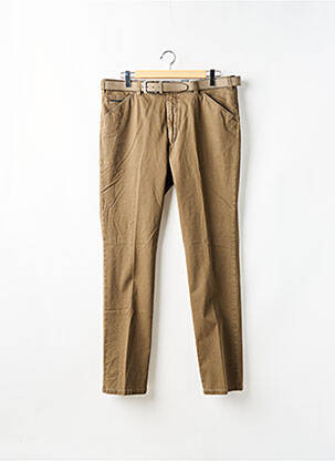 Pantalon chino maro MEYER bărbat