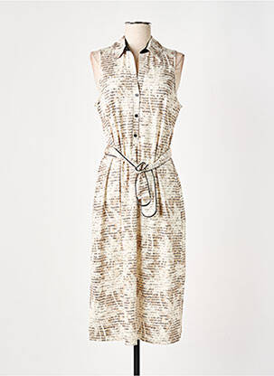 Rochie midi bej K-DESIGN femeie