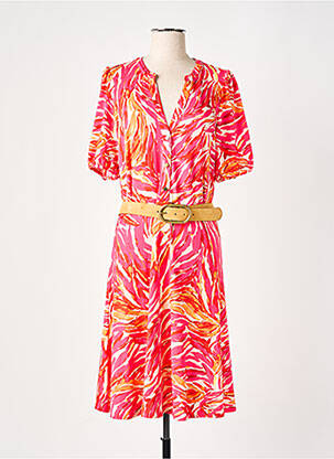 Rochie midi roz K-DESIGN femeie