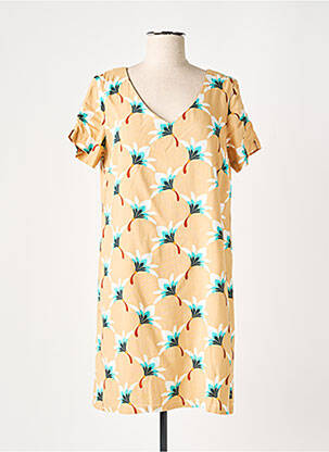 Rochie scurtă bej SURKANA femeie