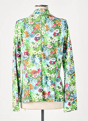 Sacou buzunare false verde AGATHE & LOUISE femeie