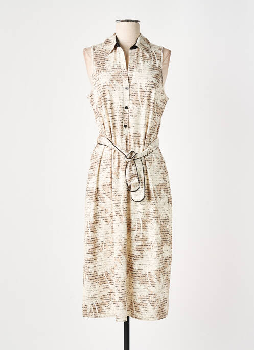 Rochie midi bej K-DESIGN femeie